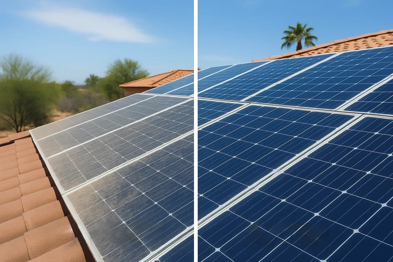 Miért fontos a tiszta napelem?